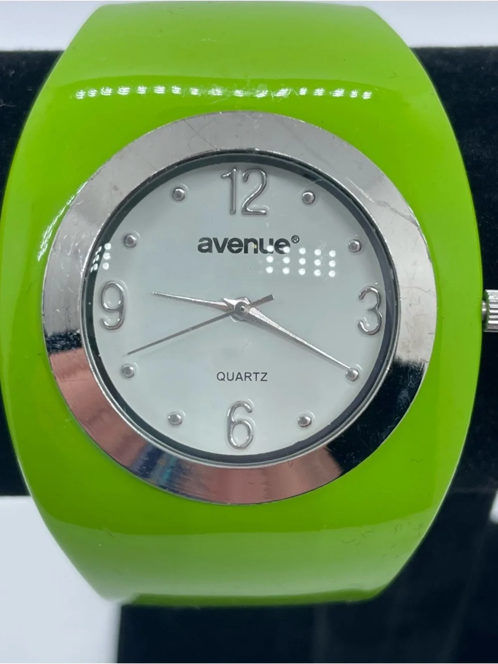 Avenue Women's Watches Green & Silicone Fashion Watch Untested
